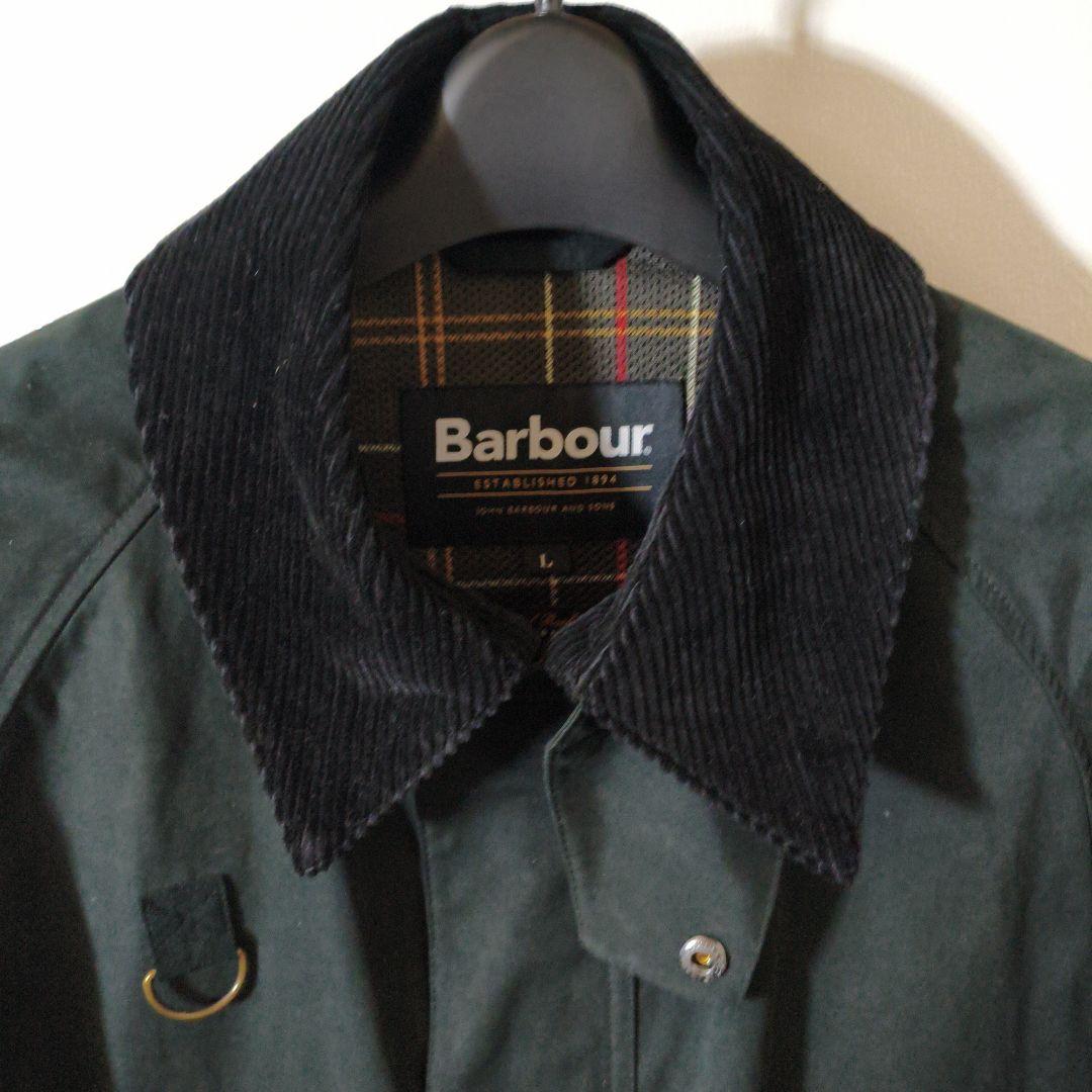 こ*ち様 Barbour　スペイ　ピーチスキン コットン ショートレングスブルゾ