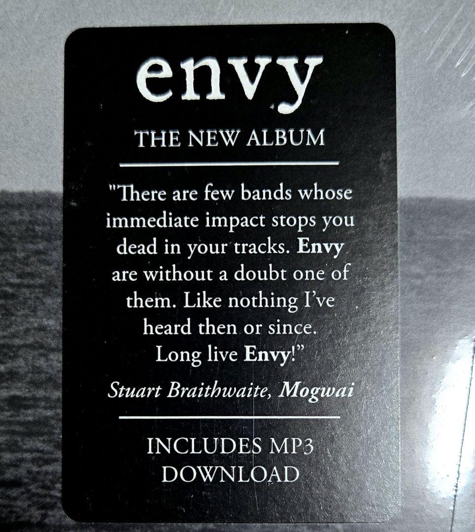 オリジナル盤 envy Atheist's Cornea レコード ハードコア