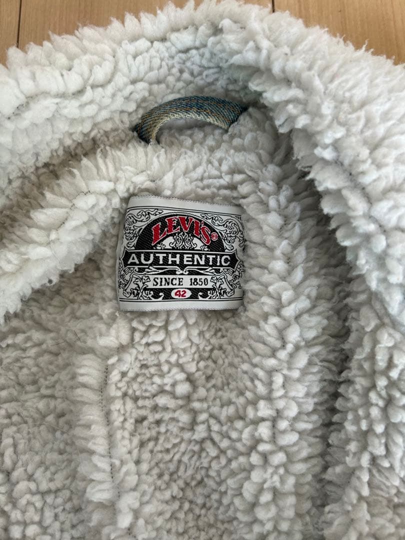 LEVI'S AUTHENTIC デニムボアジャケット サイズ42
