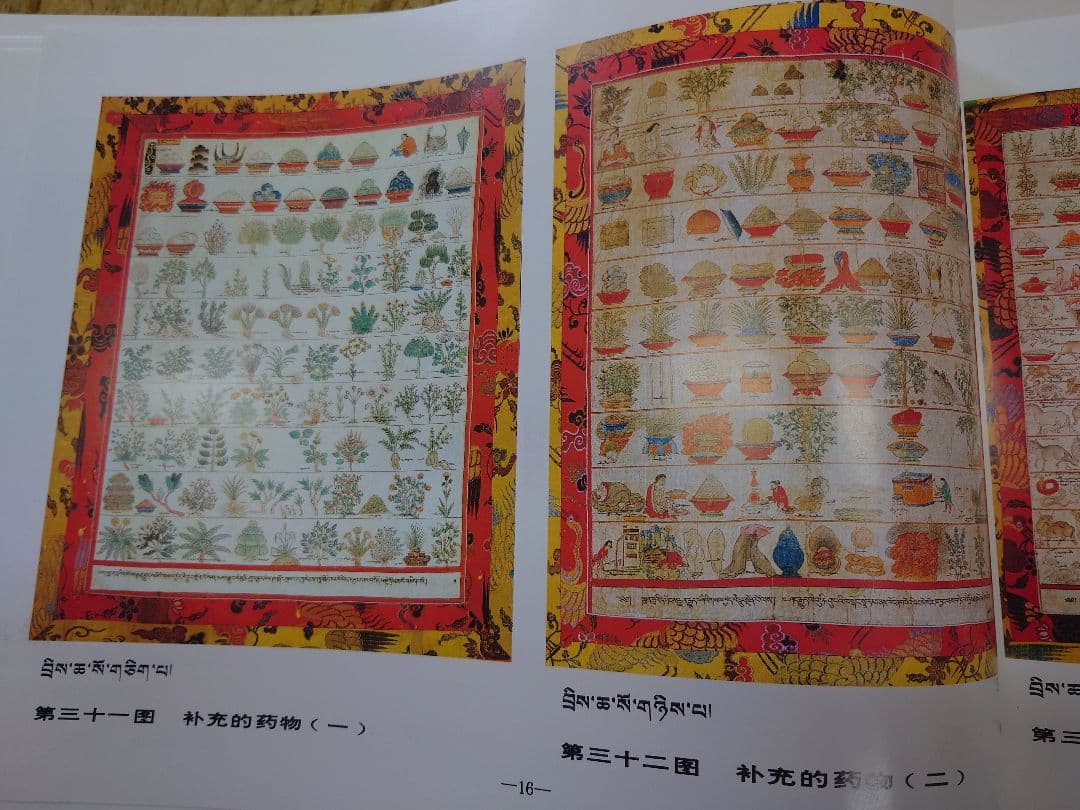 ◆四部医典系列挂図全集◆チベット医学書◆サンスクリット中国