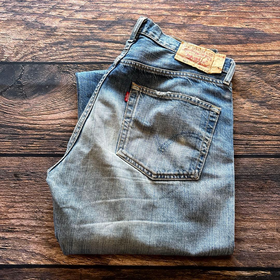 LEVI’S / 00's 501 repair denim pants