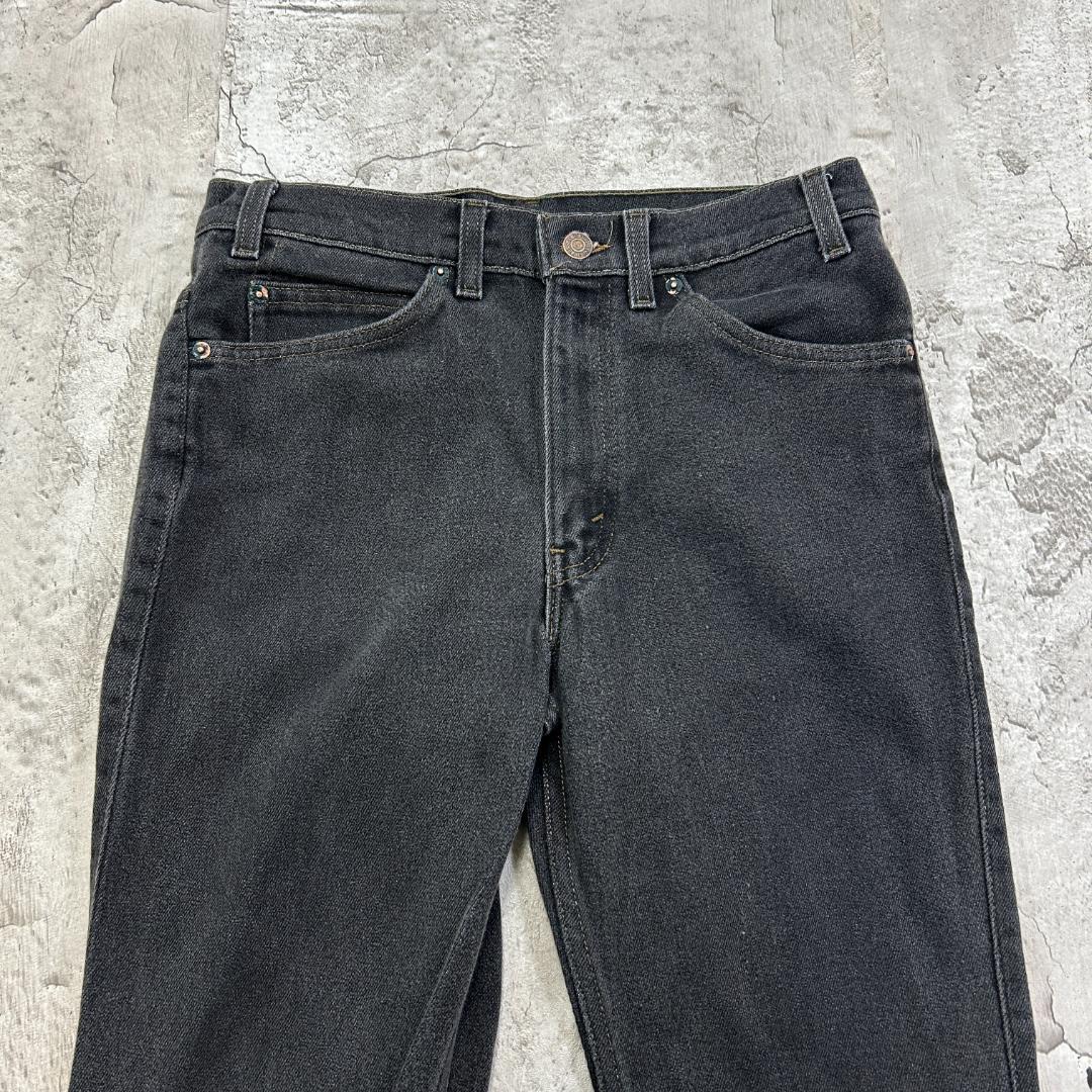 レ*レ様 90s　USA製　リーバイス　517　デニムパンツ　W31　ブラック