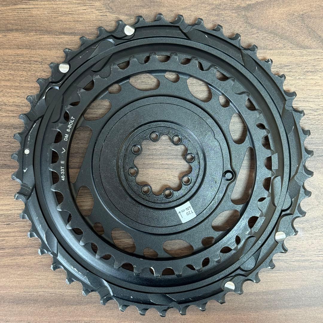 【美品】SRAM Red AXS D1 46-33T 12速 チェーンリング