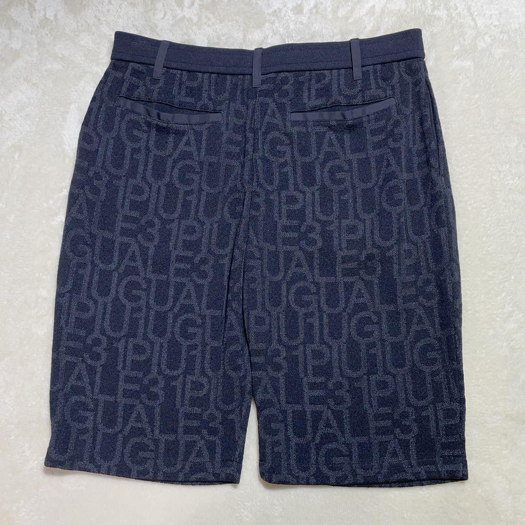 【極美品】1PIU1UGUALE3 GOLF ハーフパンツ　総柄　XL