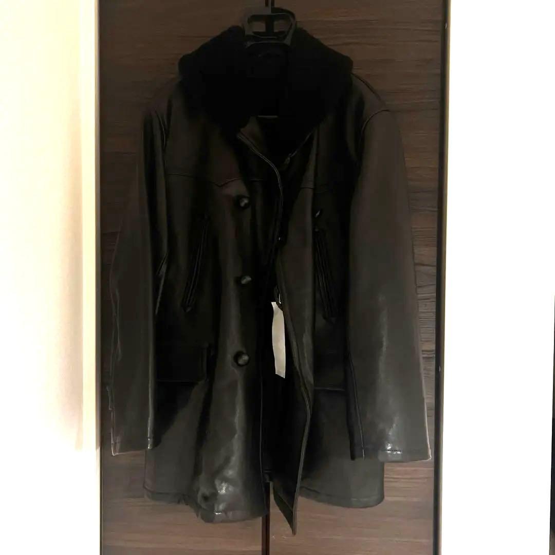 b*g様 comoli 25aw ラムレザー　カナディアンコート