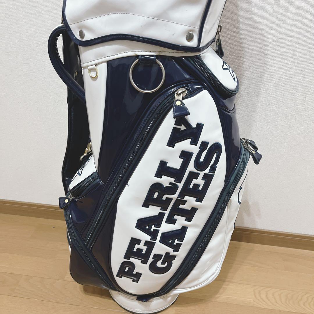 K205 PEARIY GATES エナメル キャディバッグ