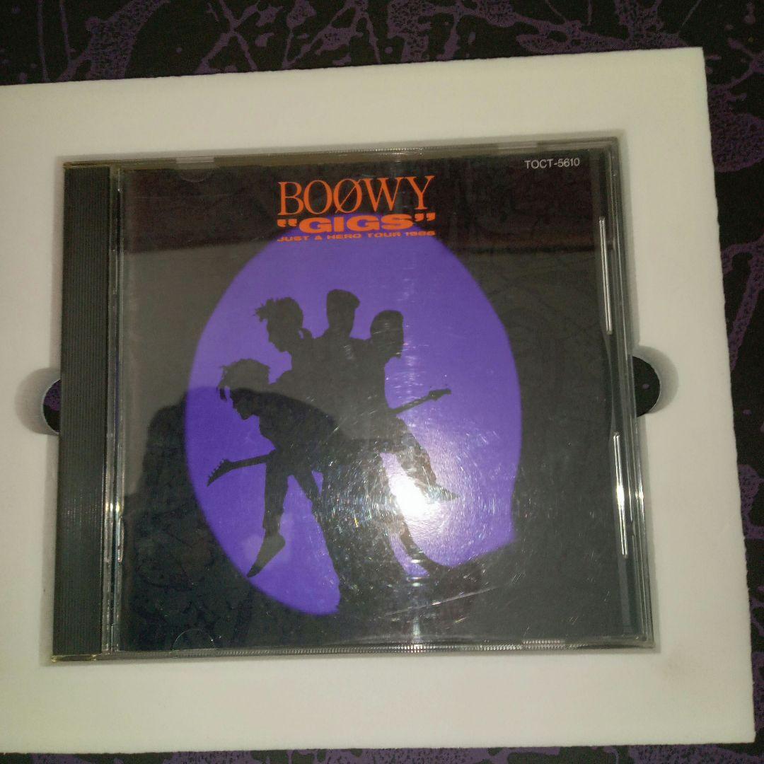 【売り】BOOWY「just a hero tour」限定CDボックス