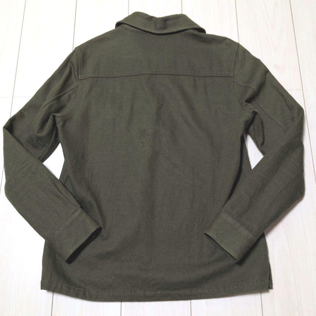 美品　AMI Alexandre Mattiussi ハーフジップオーバーシャツ