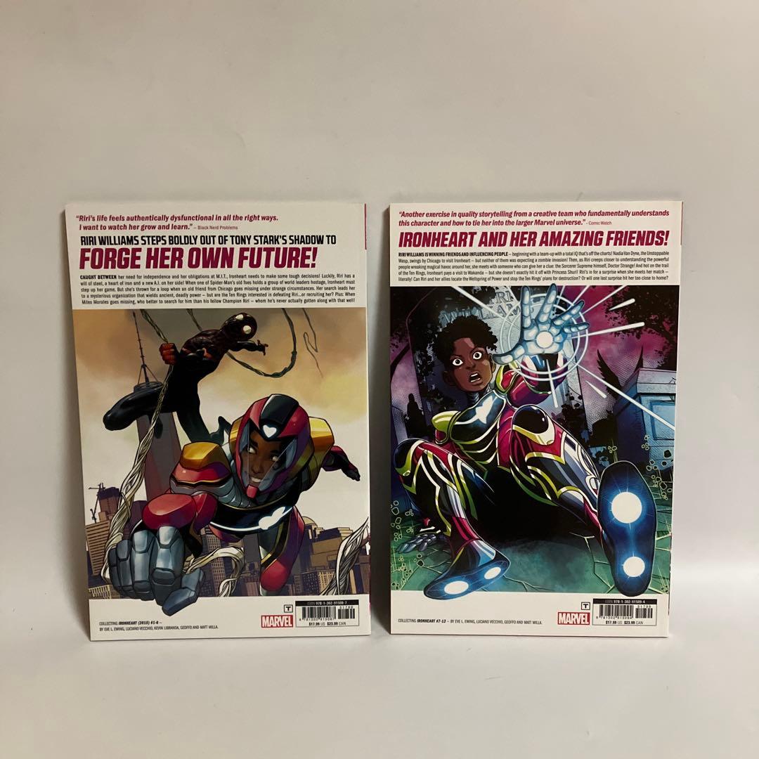 マーベル 女性ヒーロー A-FORCE IRONHEART 5冊セット 英語版