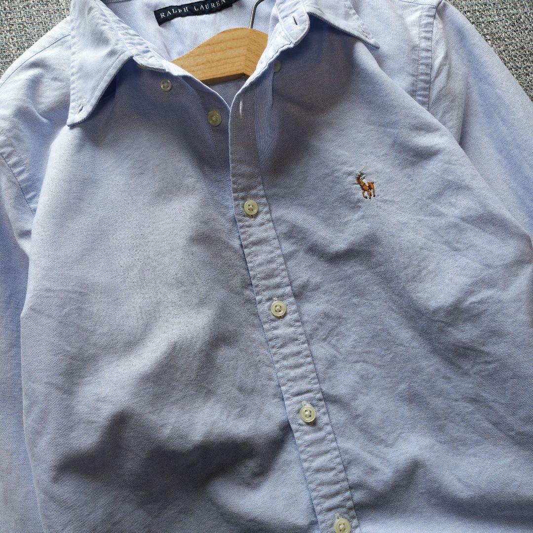 ラルフローレン　国内正規品　美シルエット　ポニー刺繡　オックスフォードシャツ