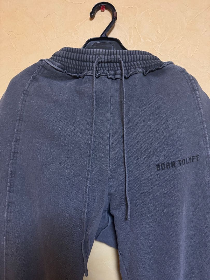 BORN TOLYFT グレー ワークパンツ