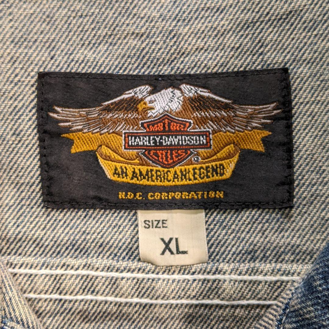 Harley-Davidson デニムベスト　Gジャン