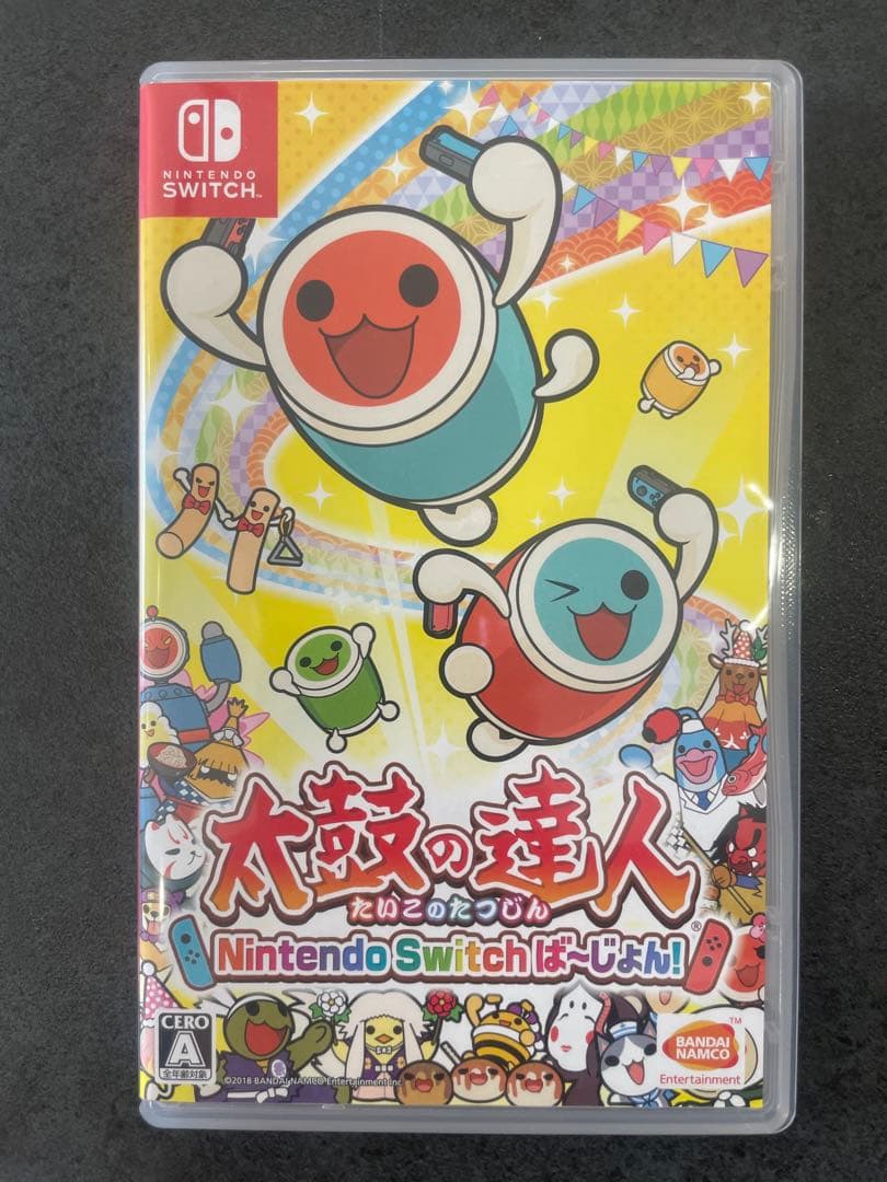 Switch 太鼓の達人　ソフト太鼓セット