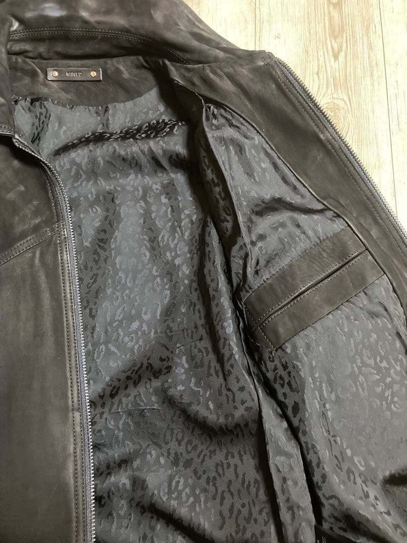 MINEDENIM 20SS Calf Nubuck Zipup BZ 【3】