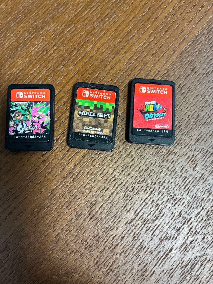 スプラトゥーン2 Minecraft スーパーマリオオデッセイ 3本セット