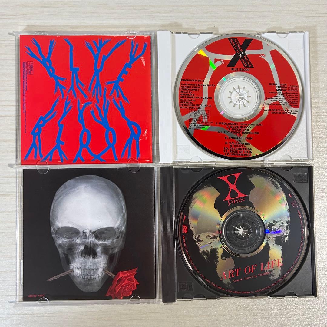 X JAPAN／CD 6枚セット VANISHING VISION 国内盤 他