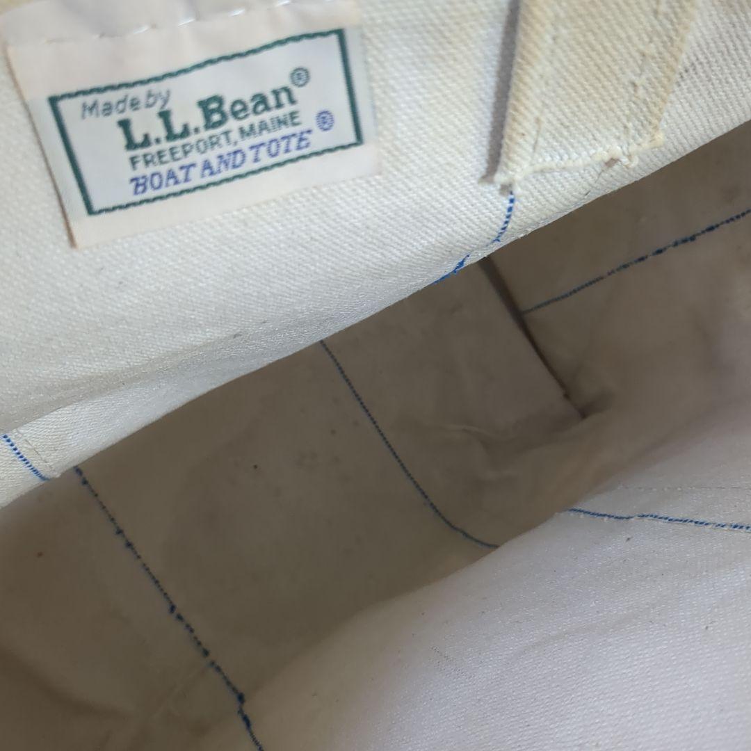 LL BEANトートバッグ　80s 2色タグ 青耳