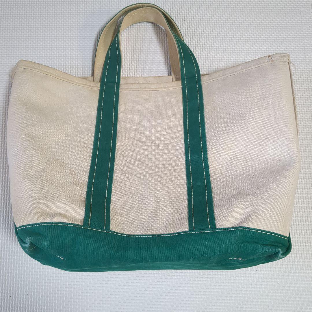 LL BEANトートバッグ　80s 2色タグ 青耳