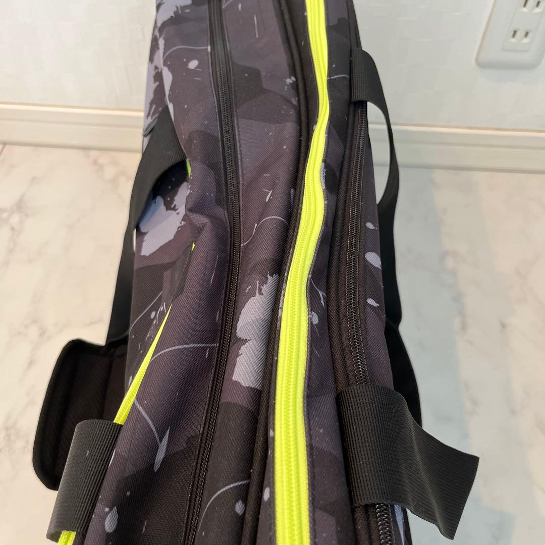 【美品】ヨネックス トーナメントバッグ BAG2222R ライトニングイエロー
