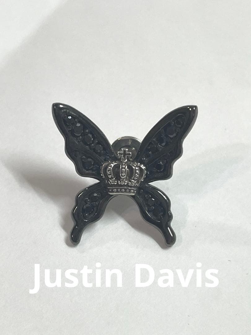 Justin Davis クラウンバタフライピアス(片耳用)