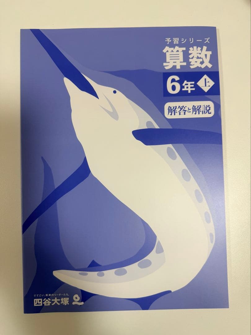 予習シリーズ 算数など 6年 上巻・解答と解説　全１２冊　2025年購入