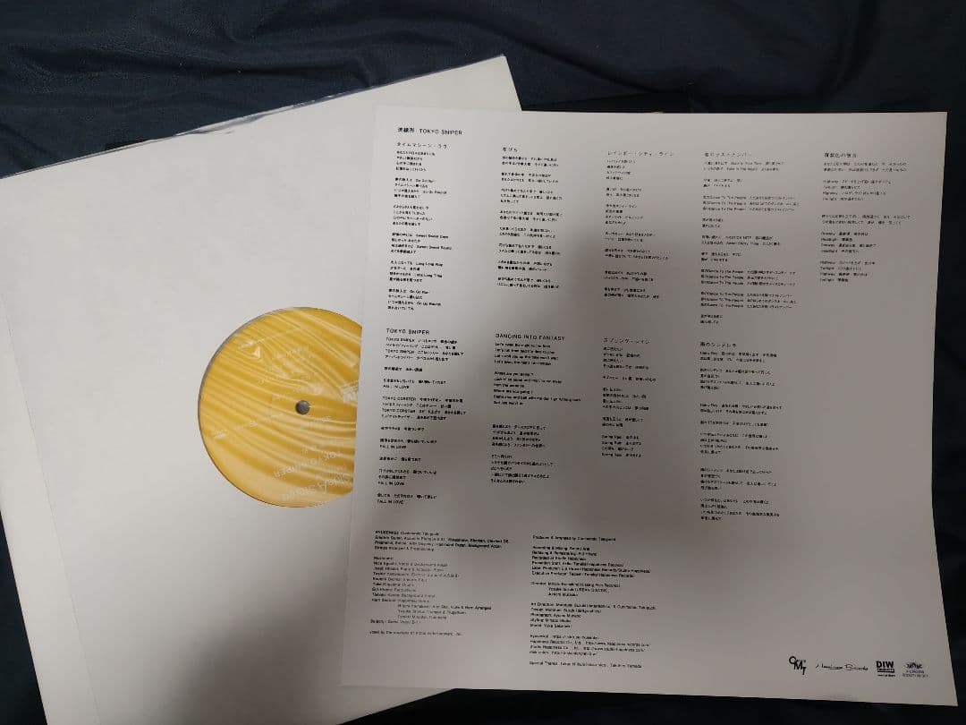 東京スナイパー 流線形 RYUSENKEI レコード CMTR-008