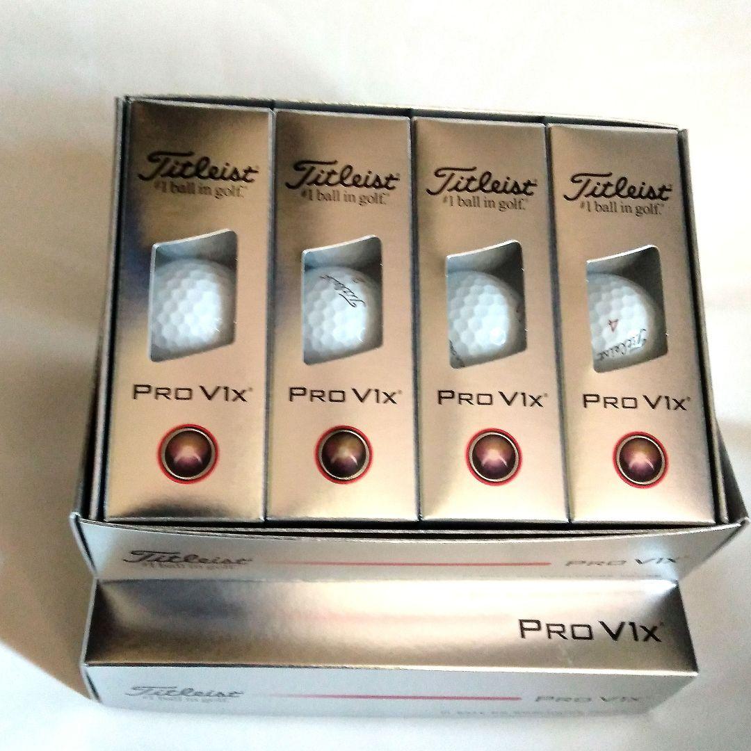 タイトリスト　PRO V1x　ローナンバー 2ダース　2025モデル新品未使用品