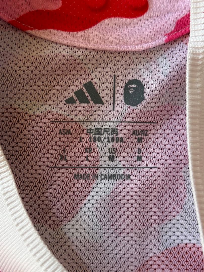 BAPE × ADIDAS FB JERSEY TOP large