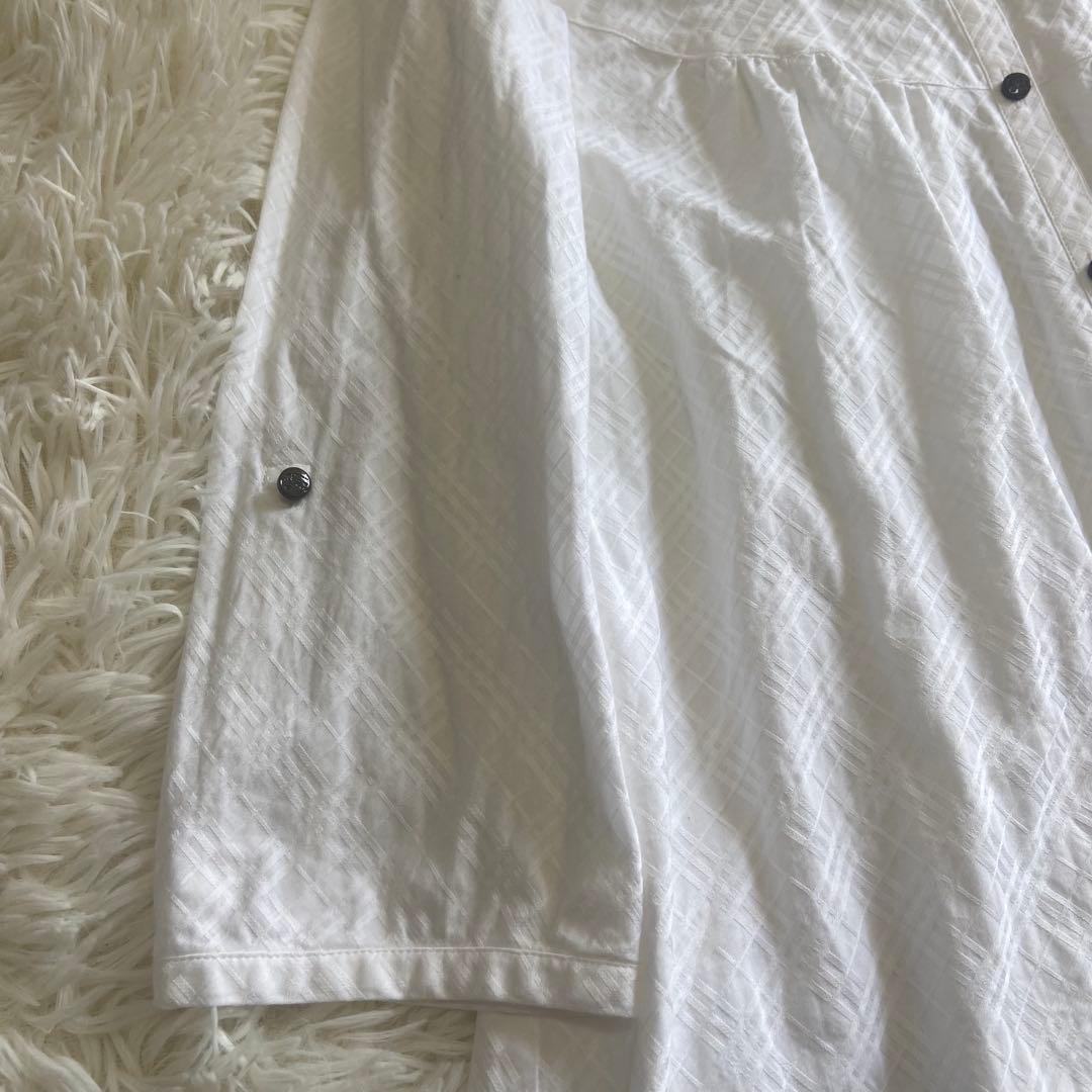 BURBERRYブルーレーベル　シャツワンピース ワンピース　ロングシャツ