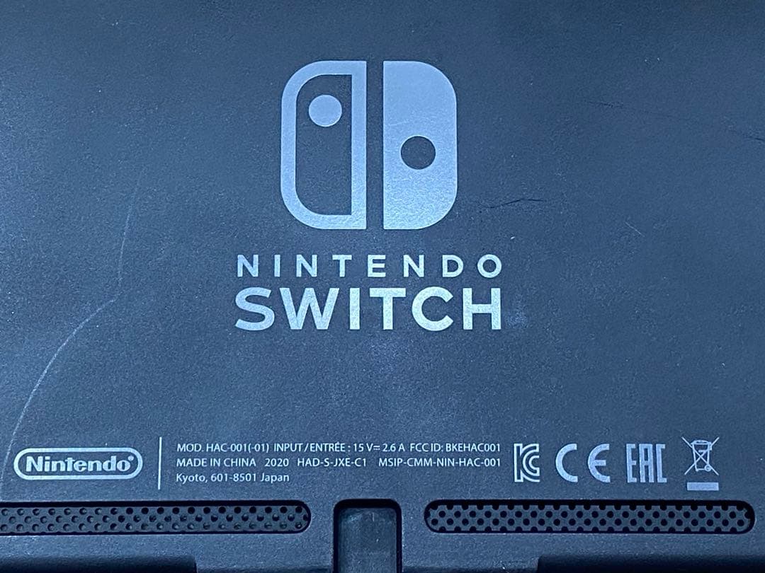 Nintendo Switch 本体 グレー/赤/青 付属品付き
