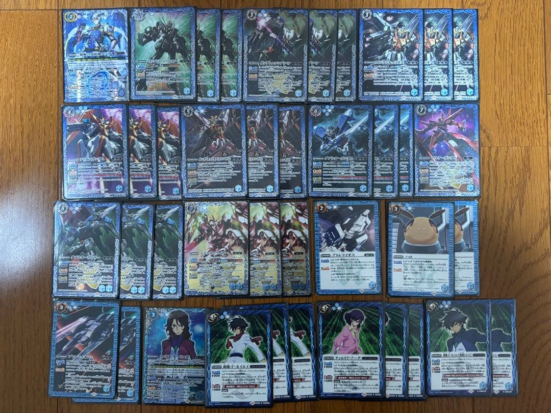 じ*ょ様 バトルスピリッツ ガンダムコラボデッキ4種
