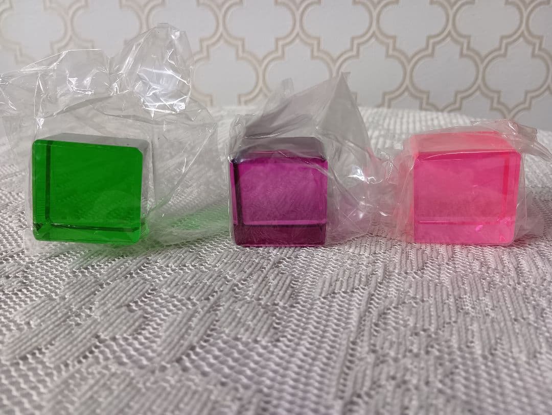 未使用■カラーセラピーカラーキューブセラピー　ジュエルキューブセットミニサイズ