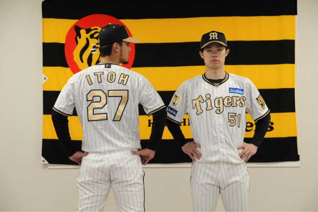 ゆきんこ 阪神タイガース 佐藤輝明 プロコレ風 チャンピオンユニフォーム