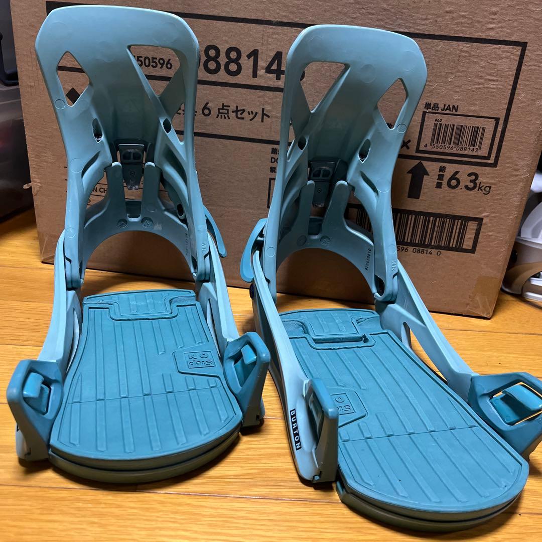 Burton ステップオン　スノーボード ビンディング ライトブルー