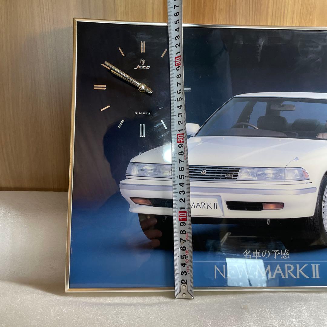 激レア！80年代 トヨタ マークII (GX81系) 販売店用パネル時計