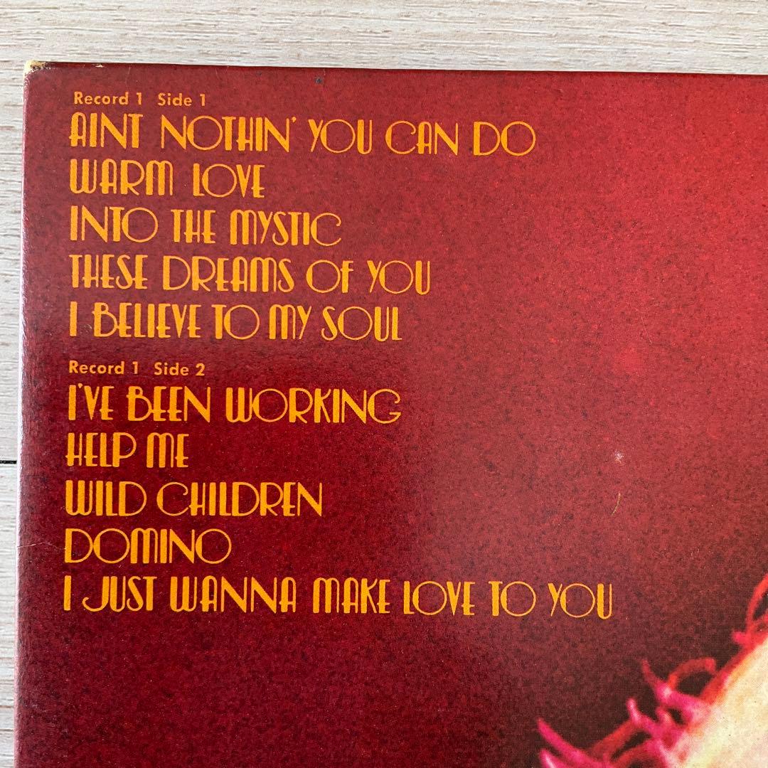 ヴァンモリソン2枚組US盤レコード 1973年ライブ