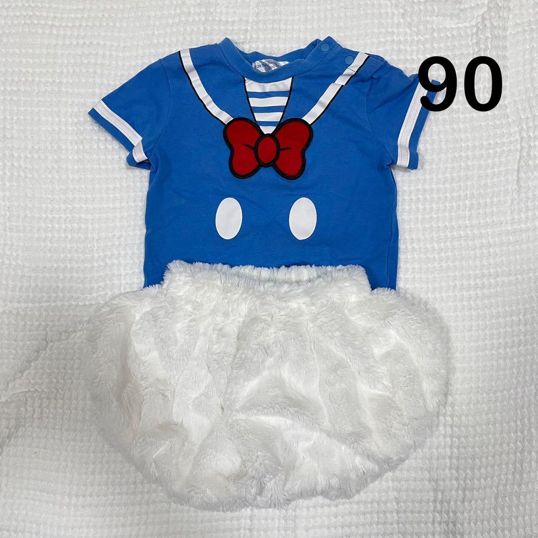 ディズニー　ドナルドセット　90サイズ　公式