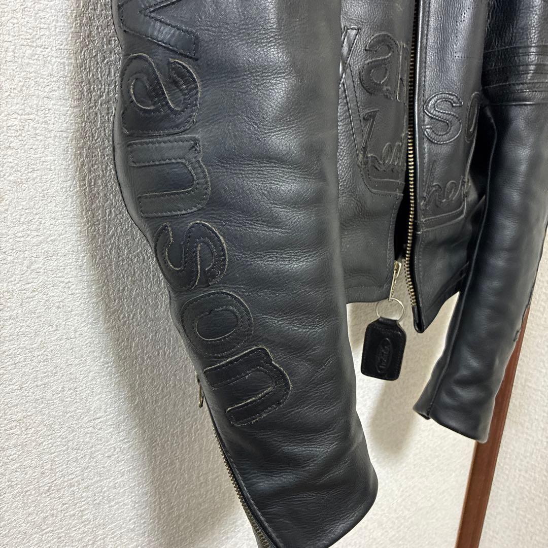vanson レザー シングルライダースジャケット