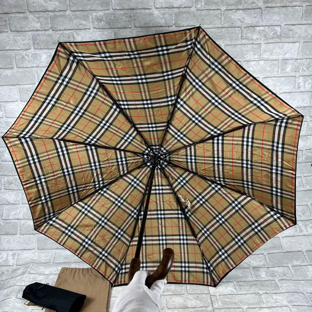 BURBERRY バーバリー 折りたたみ傘 ノバチェック 男女兼用