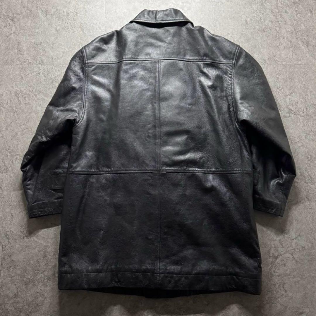 Paul Smith　L レザーカーコート　羊革　レザージャケット　野村訓市