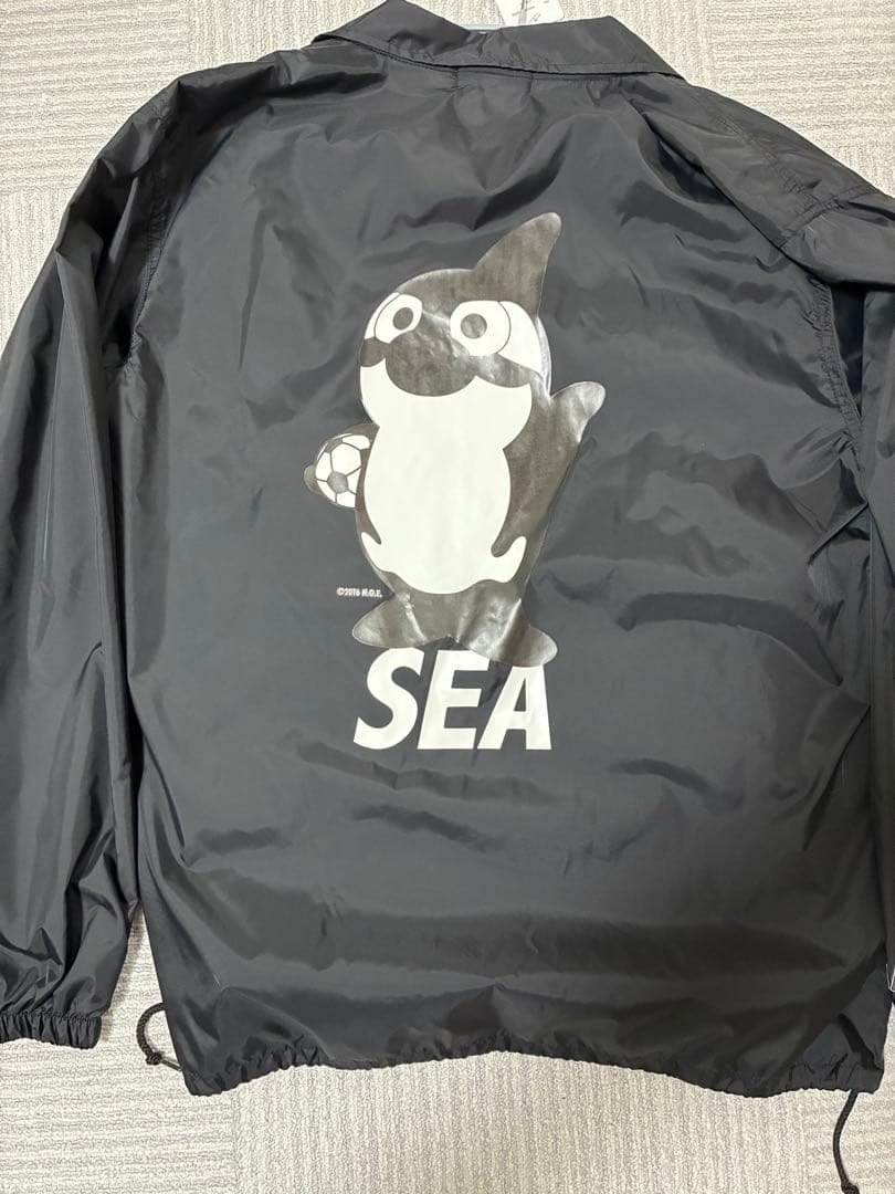 名古屋グランパス　WIND AND SEAコラボ コーチジャケット