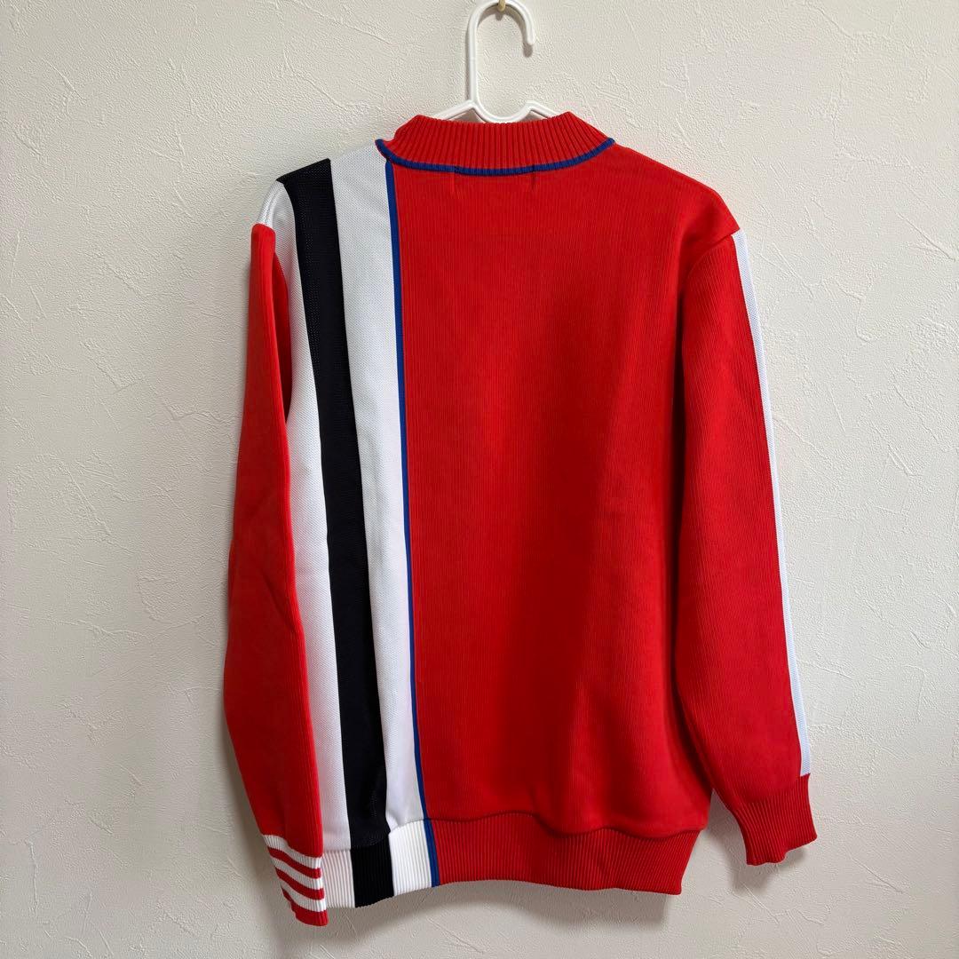 ディセンバーメイセーター ニット Stripe logo High neck