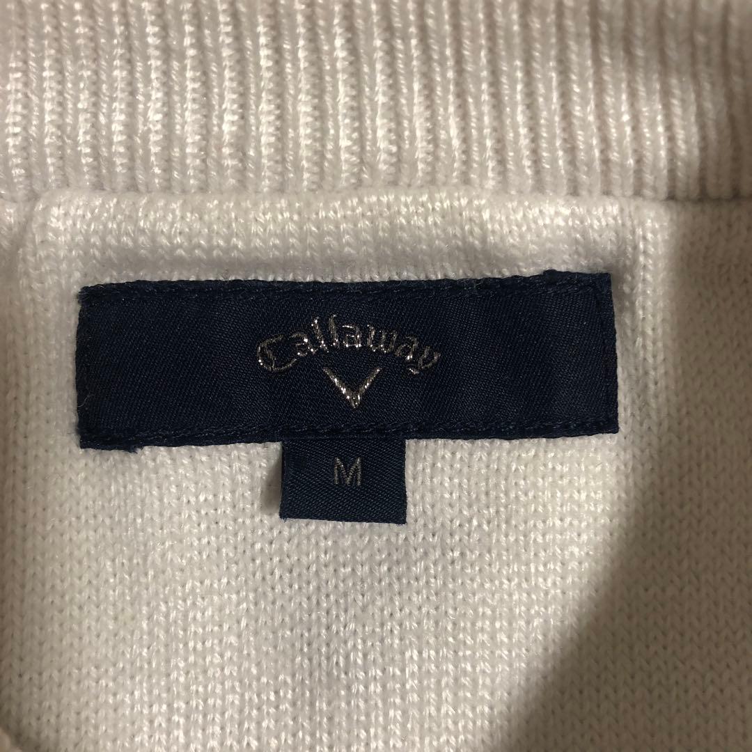 キャロウェイ Callaway ニット メンズ セーター 白