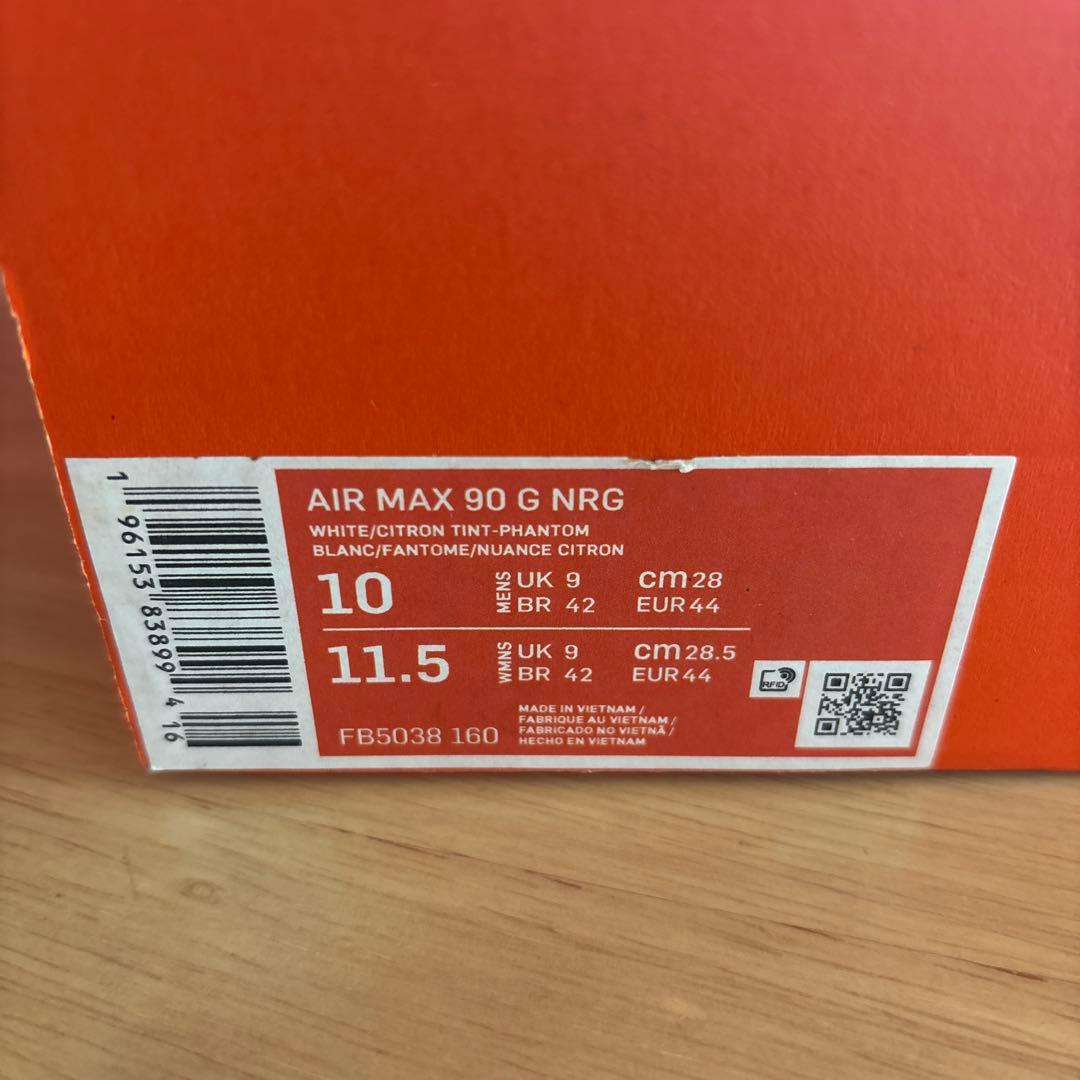 新品未使用 NIKE (ナイキ) AIR MAX 90G 限定28㎝ホワイト等