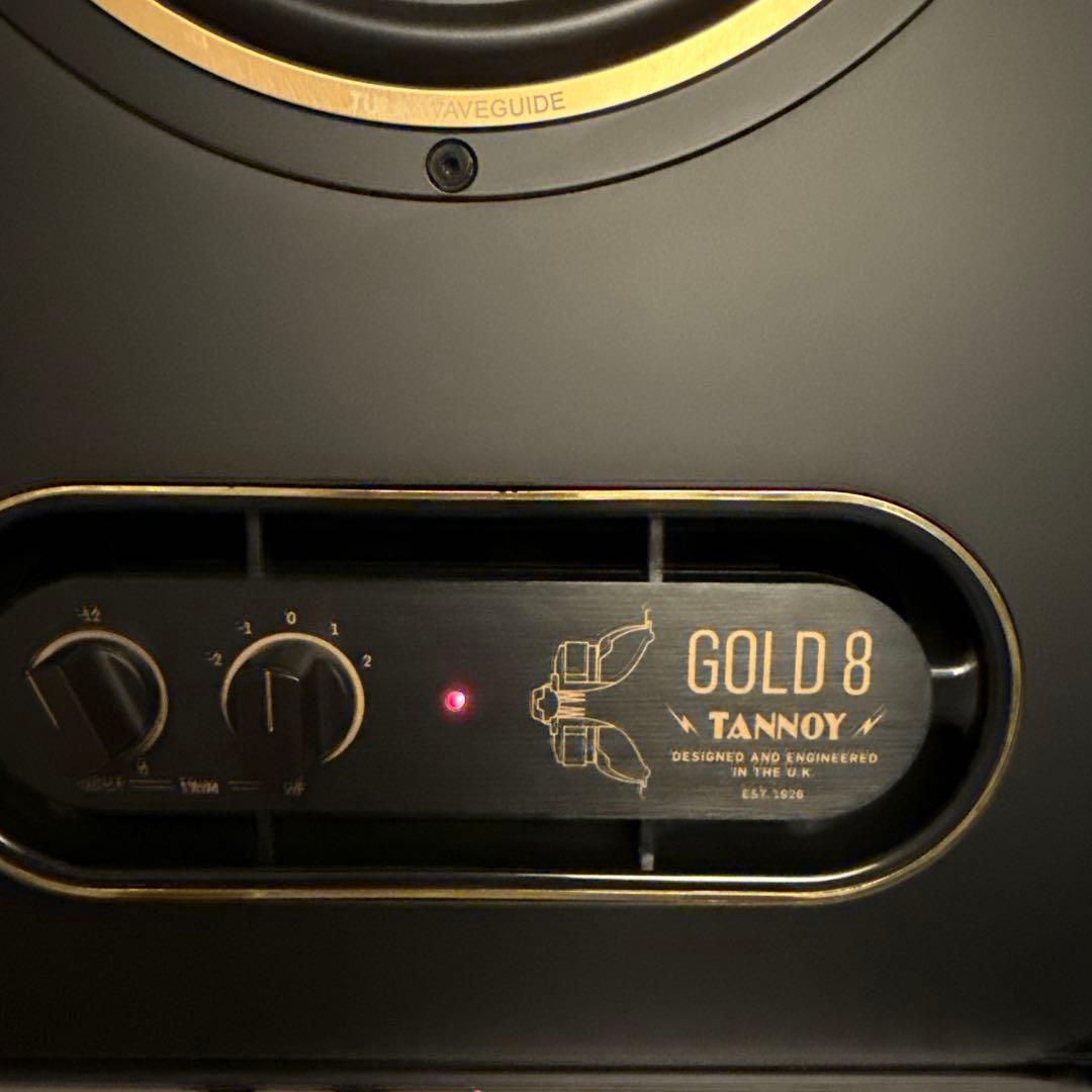ペア購入用　TANNOY GOLD 8 スタジオモニタースピーカー 左