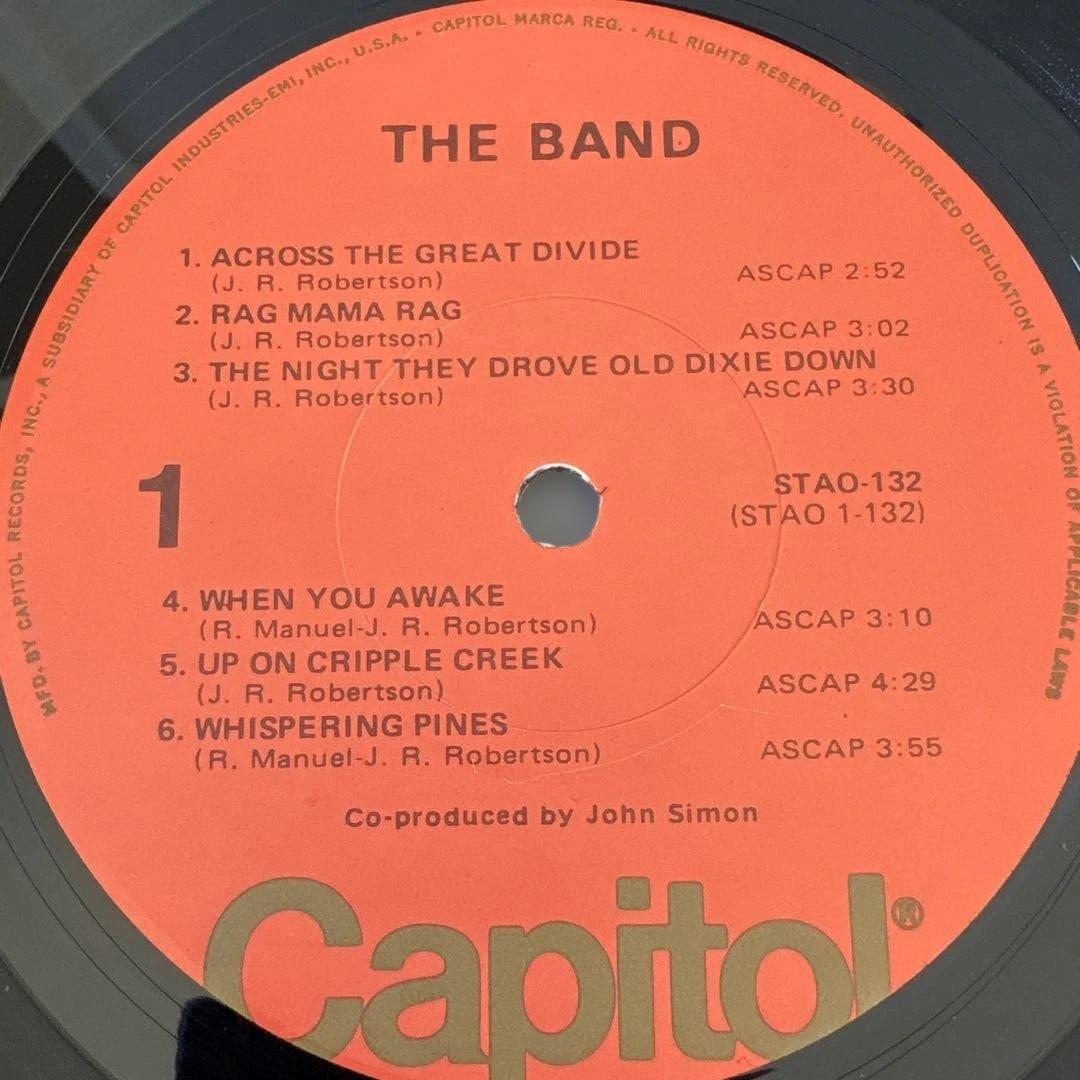 The Band レコードセット 美盤8枚