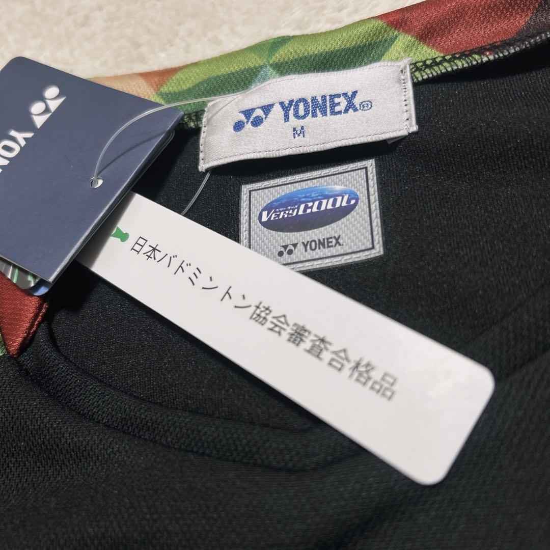 新品 タグ付 YONEX ヨネックス M バドミントンウェア 背面あり 黒　廃盤