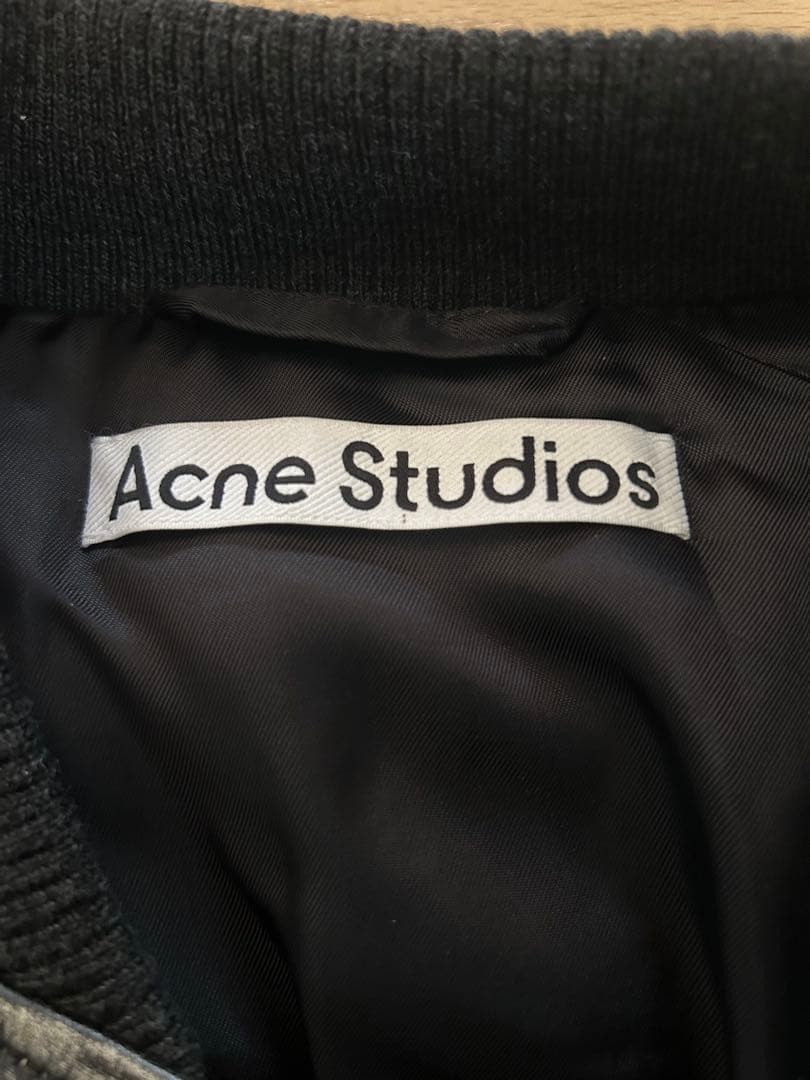Acne Studios レザーボンバージャケット サイズ38