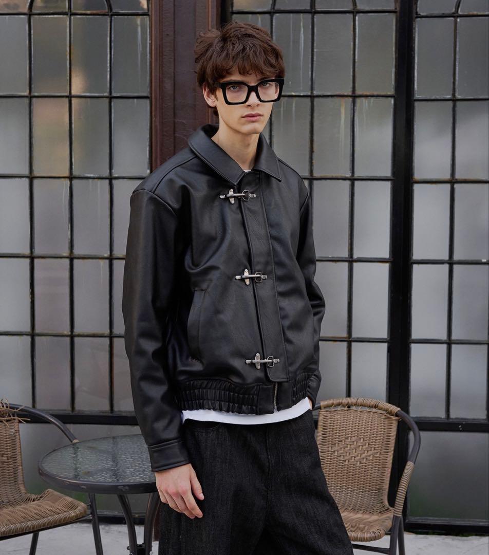 RegenGlanz ファイヤーマンブロゾン　レザー