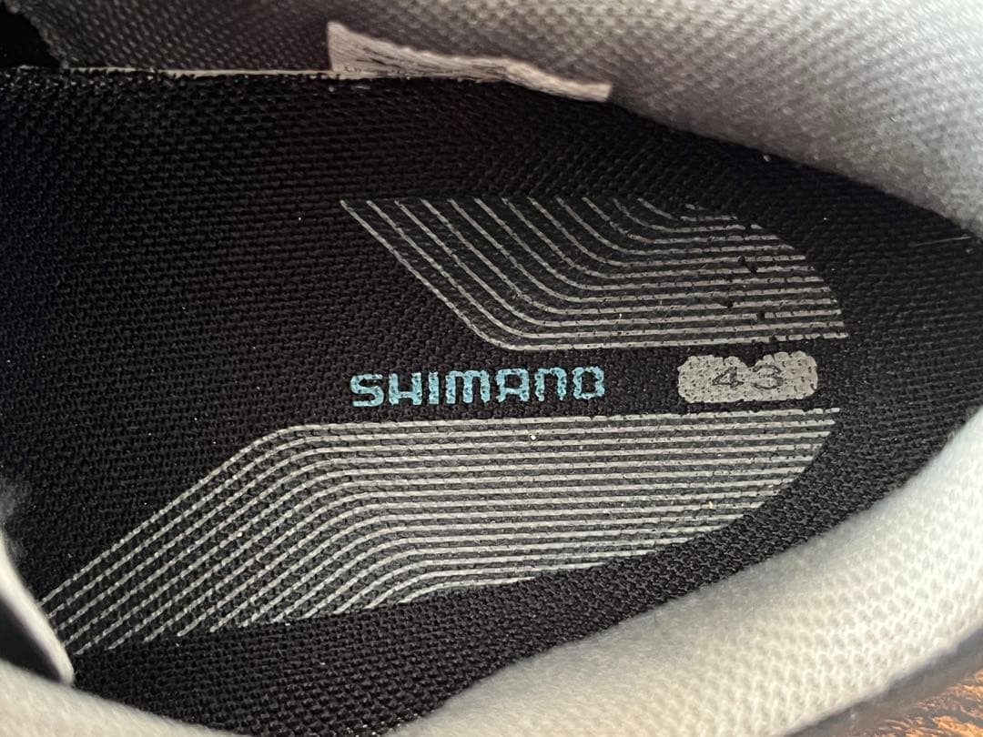 シマノ SPDシューズ XC5 SH-XC500 ブラック 43 クリート付き